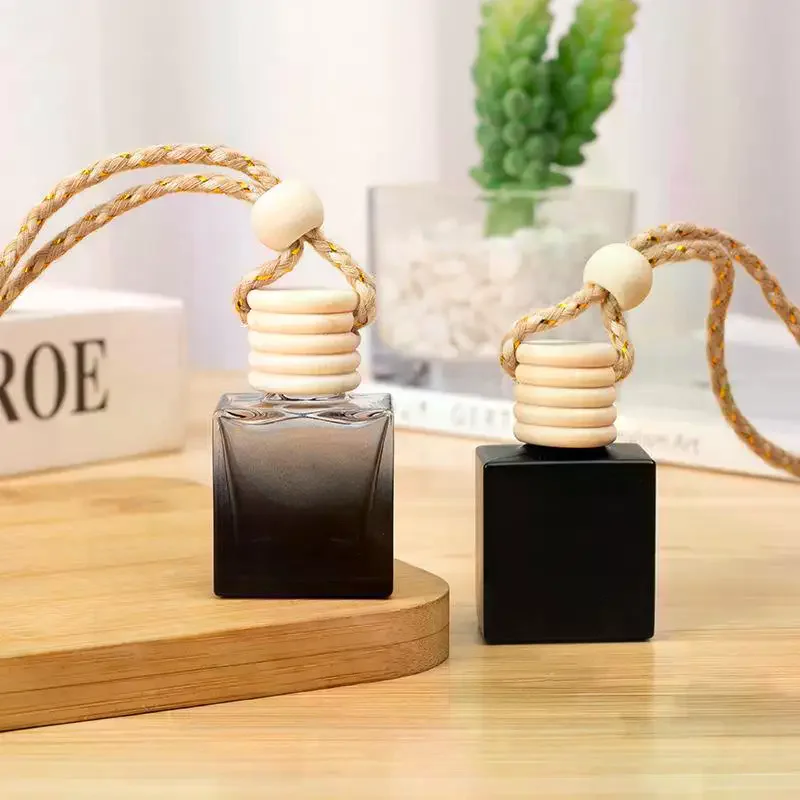 

1Pc Car Perfume Empty Bottle Pendant Fragrance Oil Diffuser RearviewMirror Car Interior Car Mounted Perfume Hanging Empty Bottle