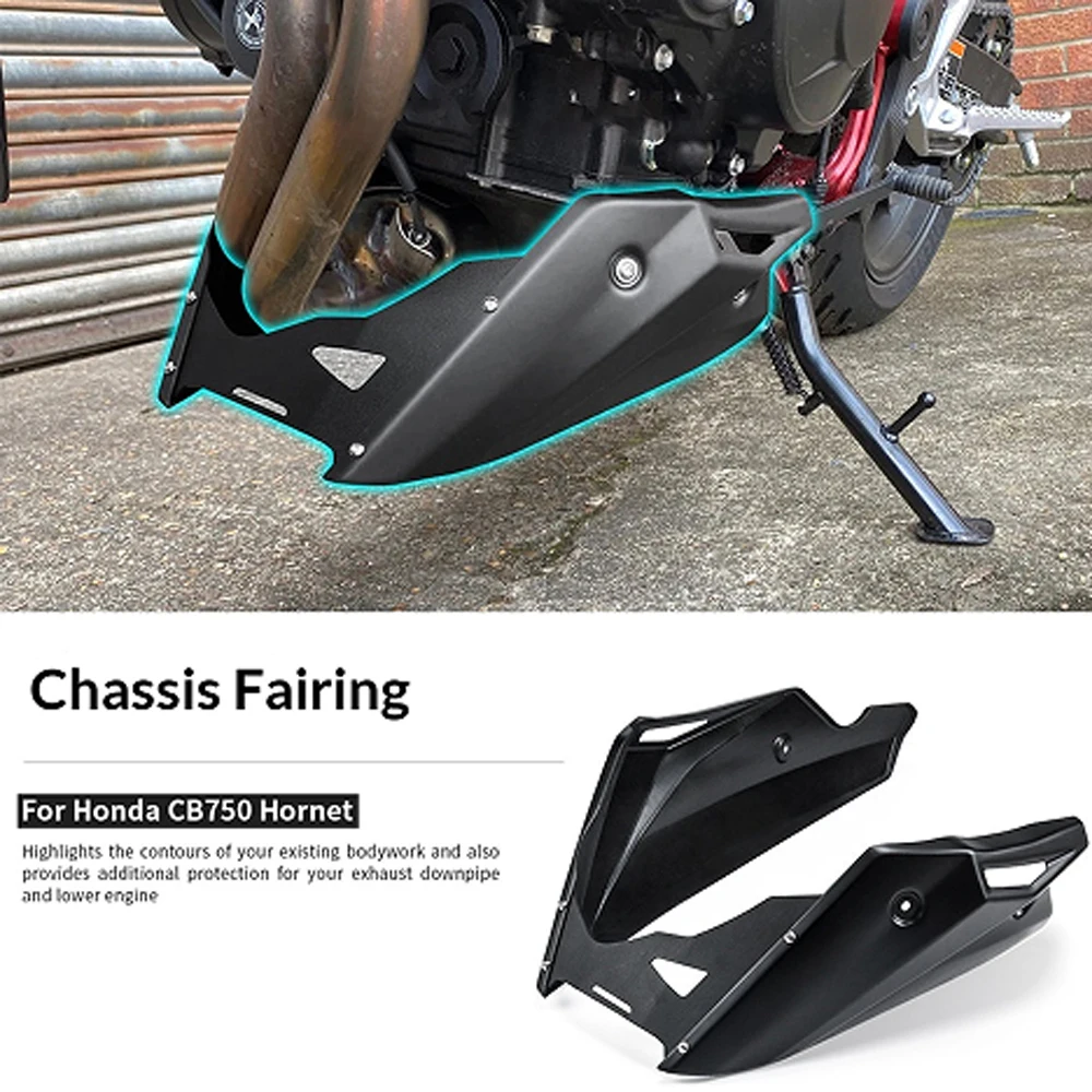 For Honda CB750 Hornet 2023-2026 Engine Guard Belly Pan Underbody Protector No-Drill Accesorios Moto Accessori Moto