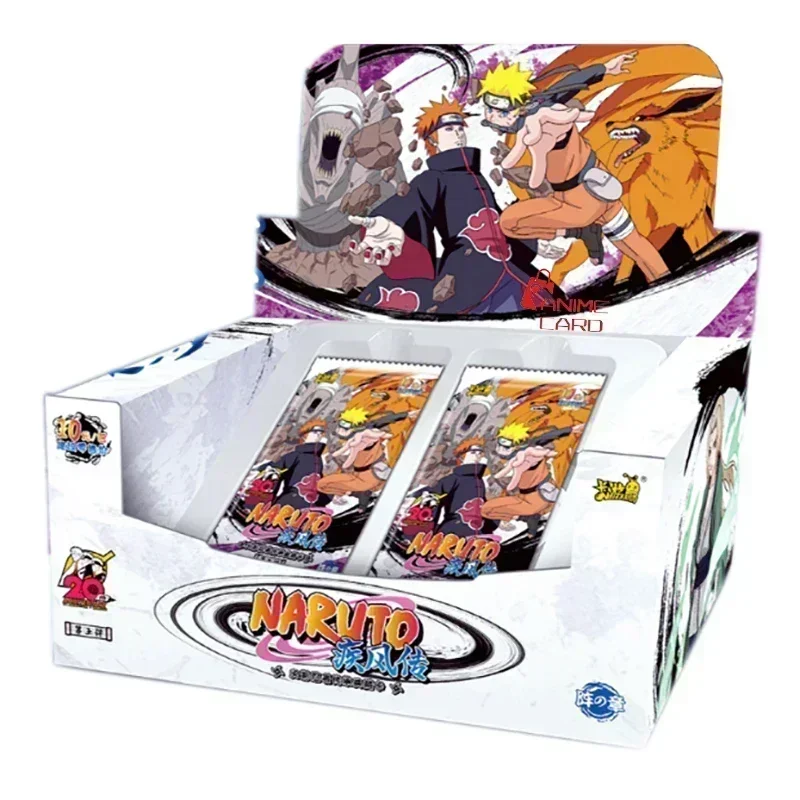 KAYOU Naruto Card Array Chapter Rare BP Card MR Cards Anime Character Collection Cards Children's Toy Gift Anime Card Store