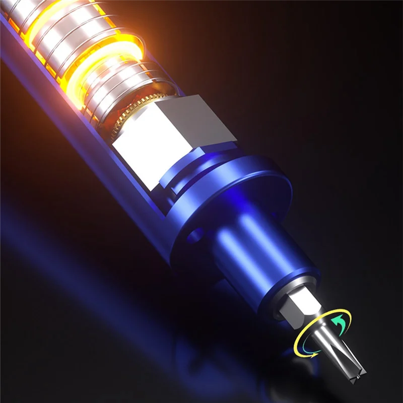 

AT05-ES240 Electric Screwdriver Tool Kit With 24Pcs A2 Alloy Steel Bits LED Lighting For For Computer Phone Dismantling Repairs