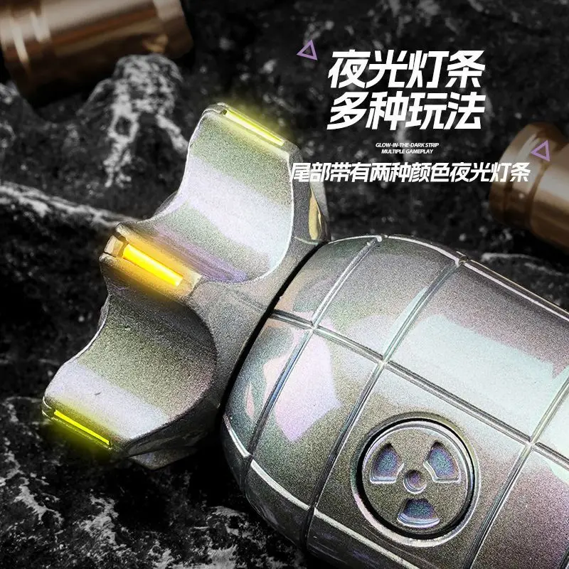 وكيل ليتل بوي edc جيروسكوبي بأطراف الأصابع من سبيكة بوبين عملة صغيرة لتخفيف الضغط تكنولوجيا سوداء للبالغين #4