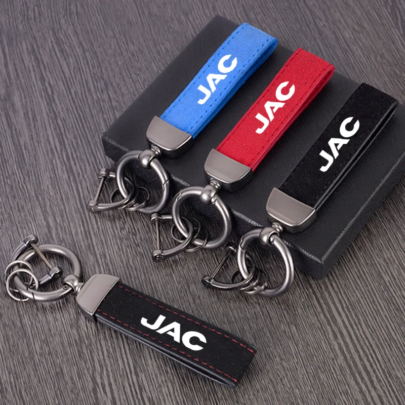 Car Leather Keychai… - image