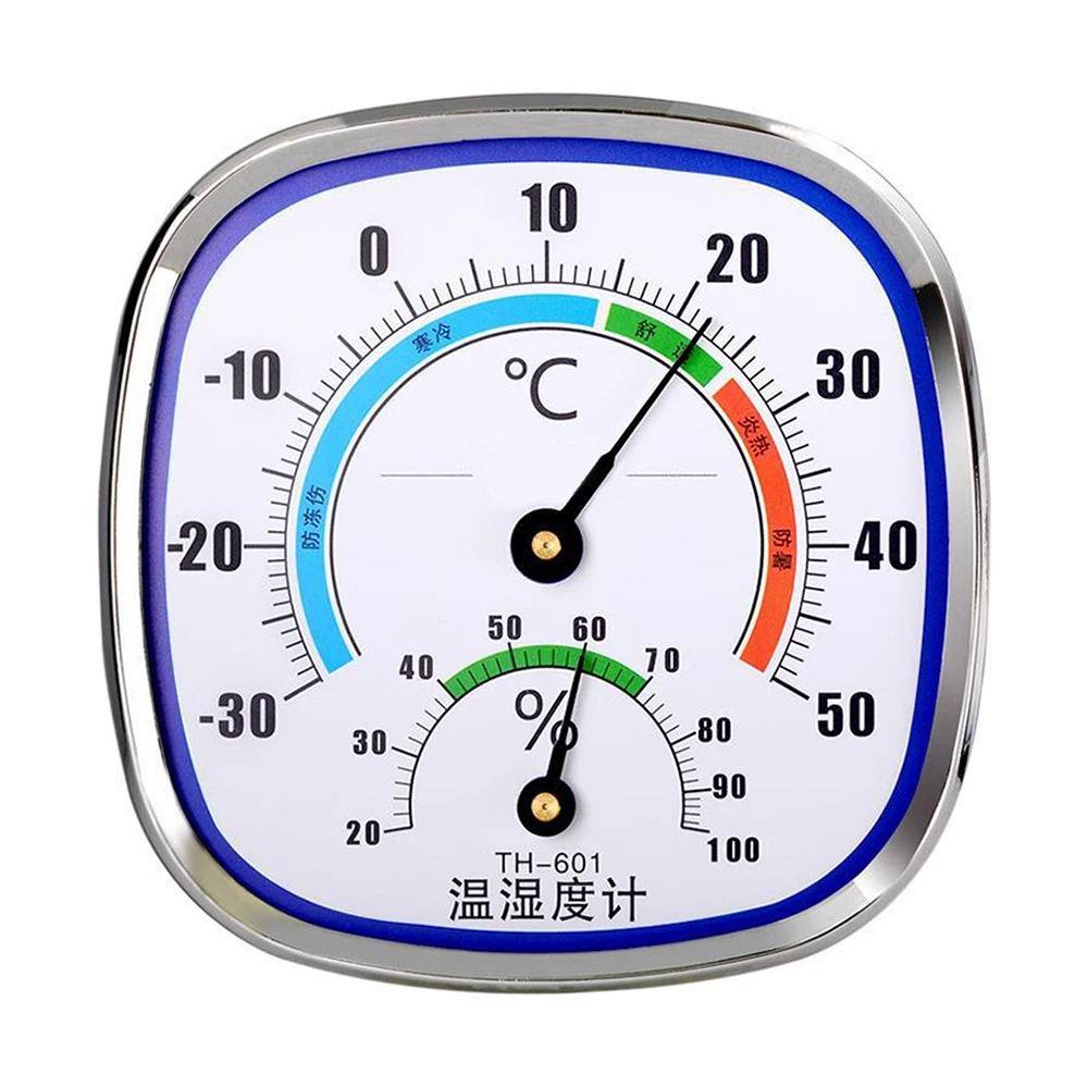 Wall Mounted Digital Temperature Humidity Gauge Meter Indoor Outdoor Electronic Thermometer Hygrometer Tool