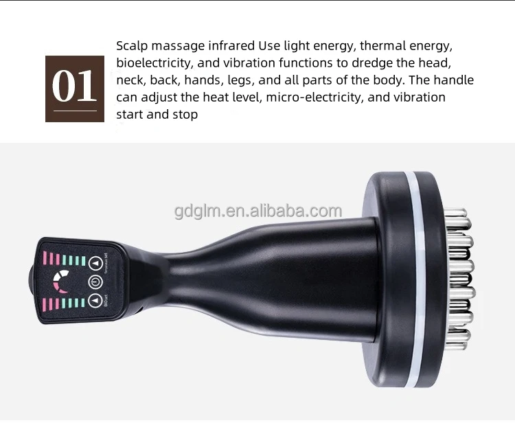 2024 Newest Hair Growth Scalp Massage Therapy Machine Hair Analyzer Hair Follicle Scanner Device