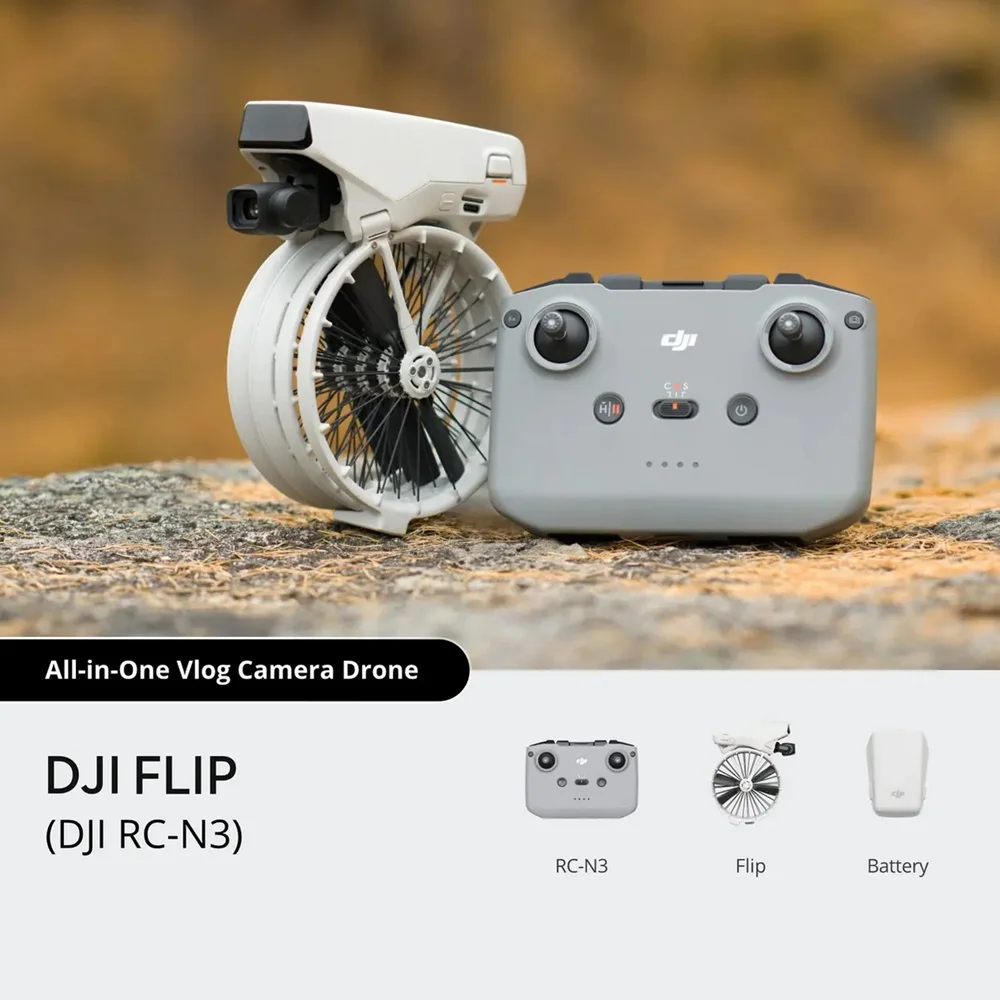 100% Original DJI Flip Drone DJI Flip Fly More Combo Brand New with Seal Unactivated 1-Year Warranty