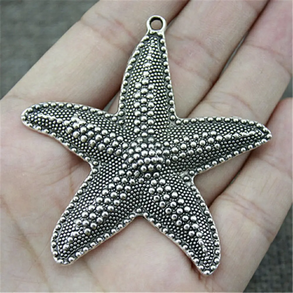 Accessories For Jewelry Big Starfish Charms Crafts Women Accessories 1pcs