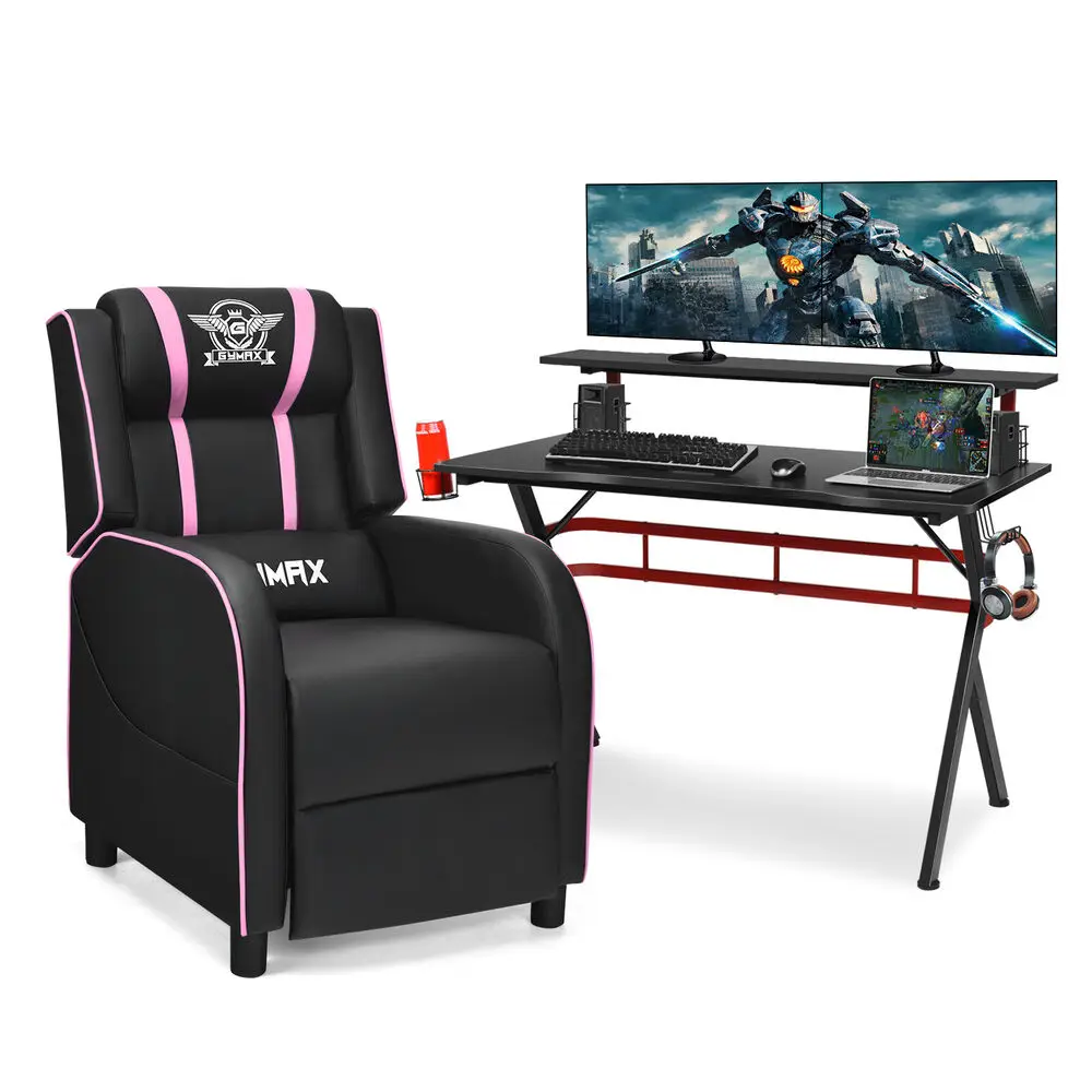 Costway Gaming Desk & Chair Set 48