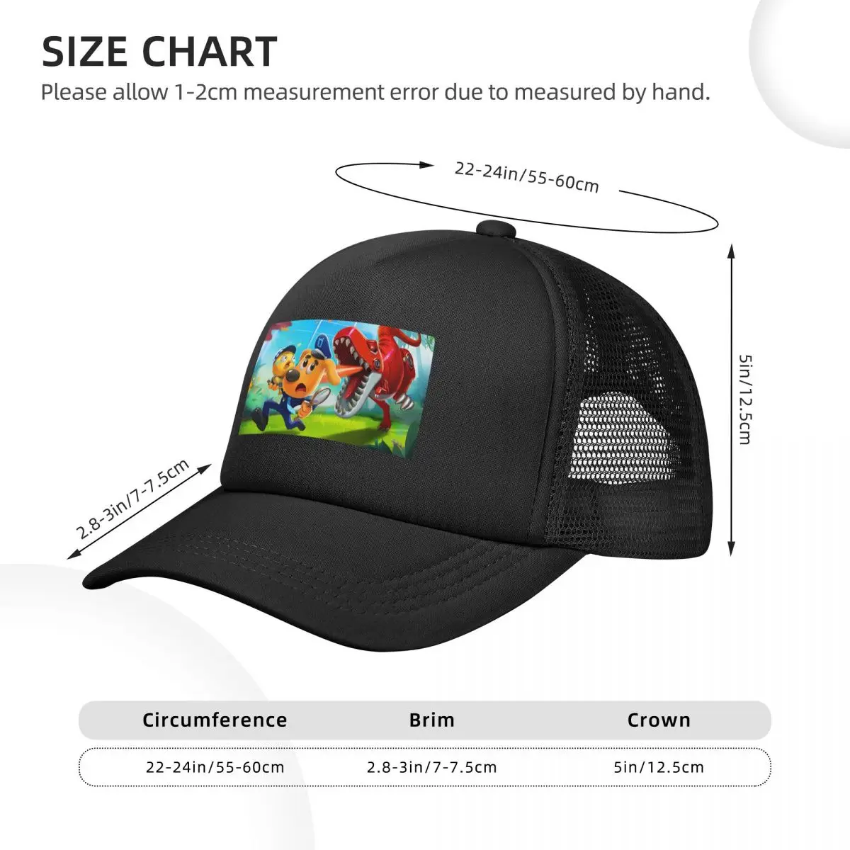 Sheriff Labrador Mesh Baseball Caps Snapback Fashion Baseball Hats Breathable Casual Casquette Outdoor For Men's And Women's