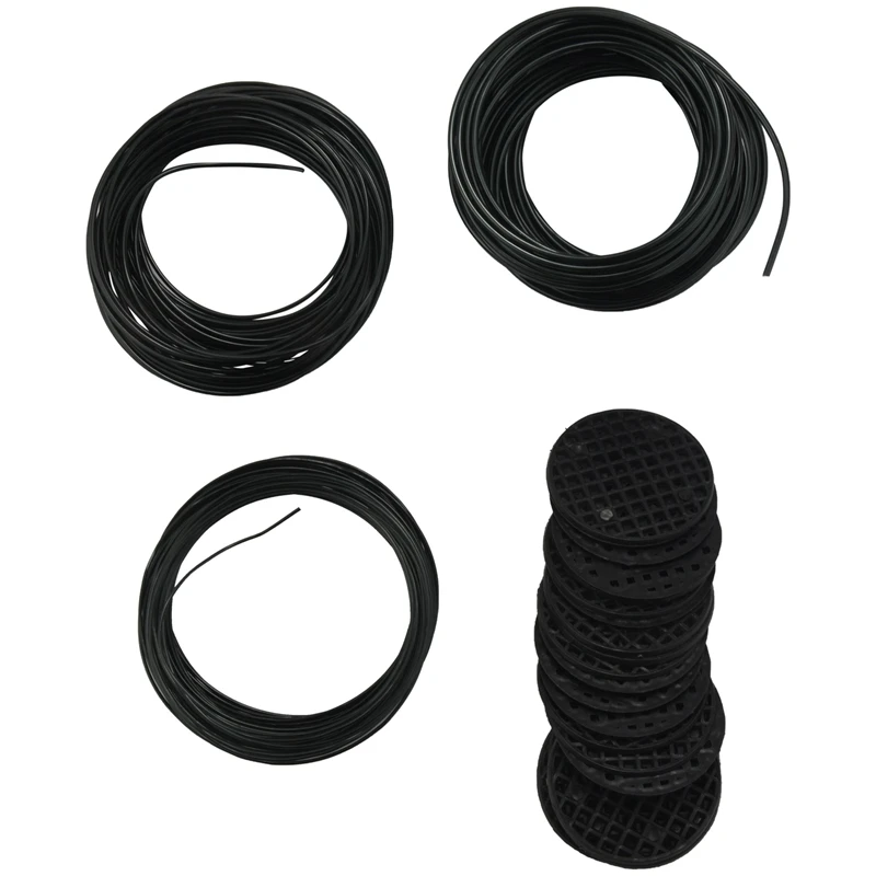 

Flash Trend Bonsai Wire Set With Flower Pot Hole Mesh Pad,Copper Bonsai Training Wire For Bonsai Tree Kit 20 Plastic Mesh Mat
