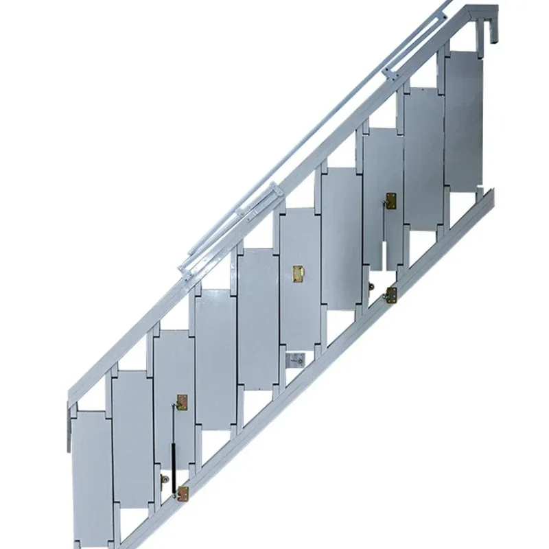 Wall-Mounted Folding Stairs househol Duplex Indoor Two-Story Pavilion, Small Apartment