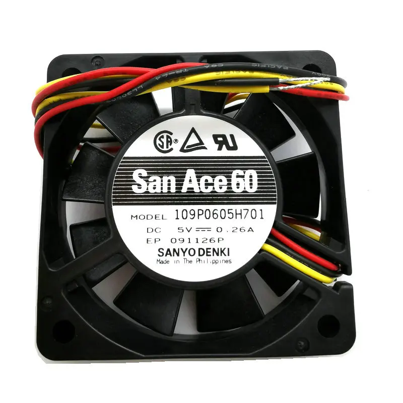 6cm  cooling fan 109P0605H701 hzdo 6015 5v 0.26a 60*60*15MM