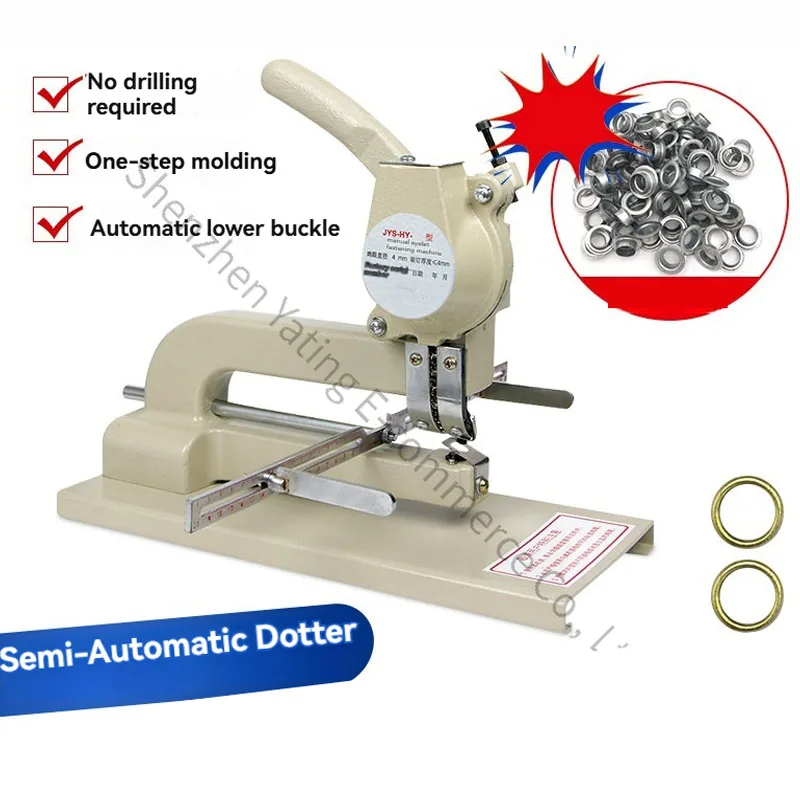 Corns Riveting Machine Hang Tag, Riveting Machine Hollow Rivet No Ring Fastening Machine Hand Press
