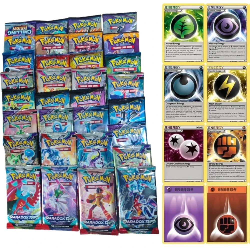 English36Packs بطاقة البوكيمون MEGA EVOLUTION SCARLET & VIOLE 151 التطور المنشورية Black Bolt Booster Battle gameTransaction Card #1