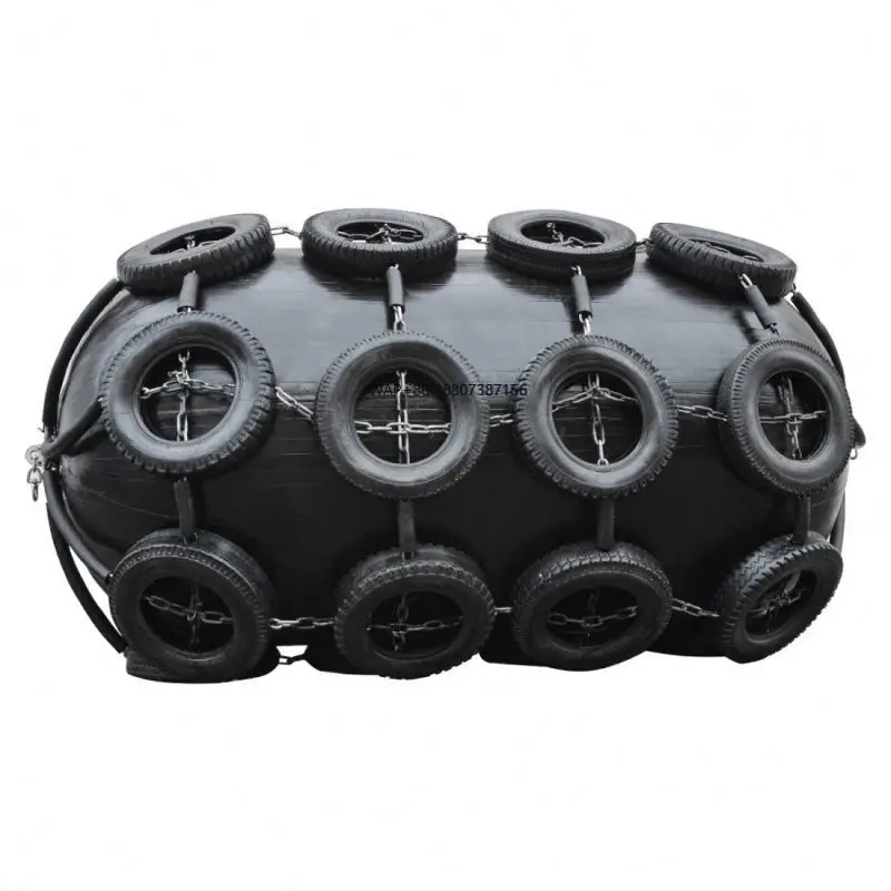 High Elasticity Pneumatic Rubber Fenders Durable Natural Rubber Boats Fishing Equipment and Tools