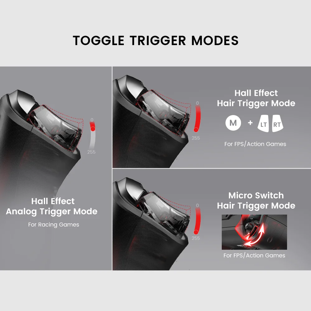 وحدة تحكم Gamesir Cyclone 2 لجهاز Nintendo Switch PC Joystick Wireless Gamepad Pro لجهاز Nintendo Switch iPhone Android PC