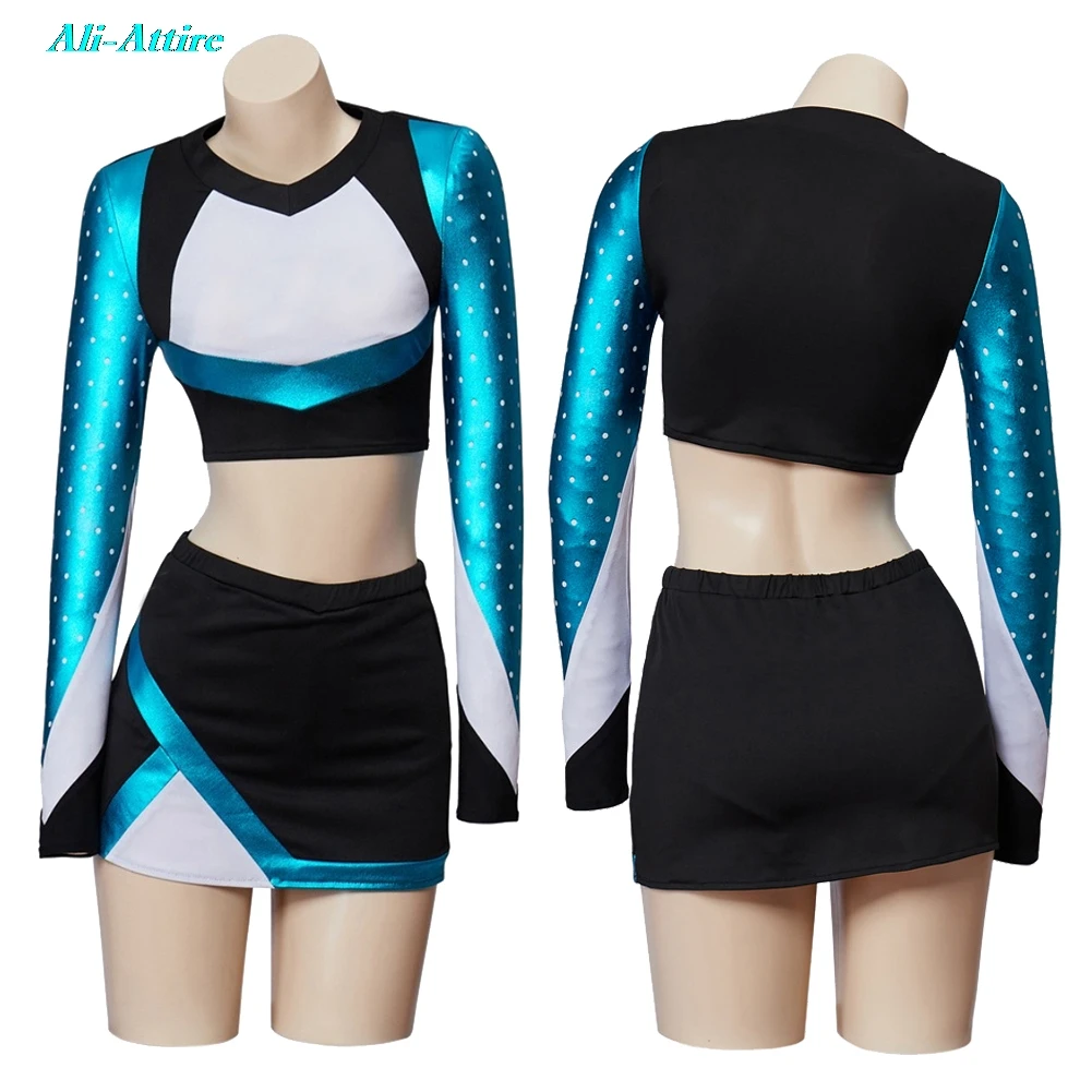 Costume de cosplay Maddy de la série Euphoria, haut et jupe, pour femme adulte, déguisement de fête, jeu de rôle, costume d'Halloween, tenue de carnaval