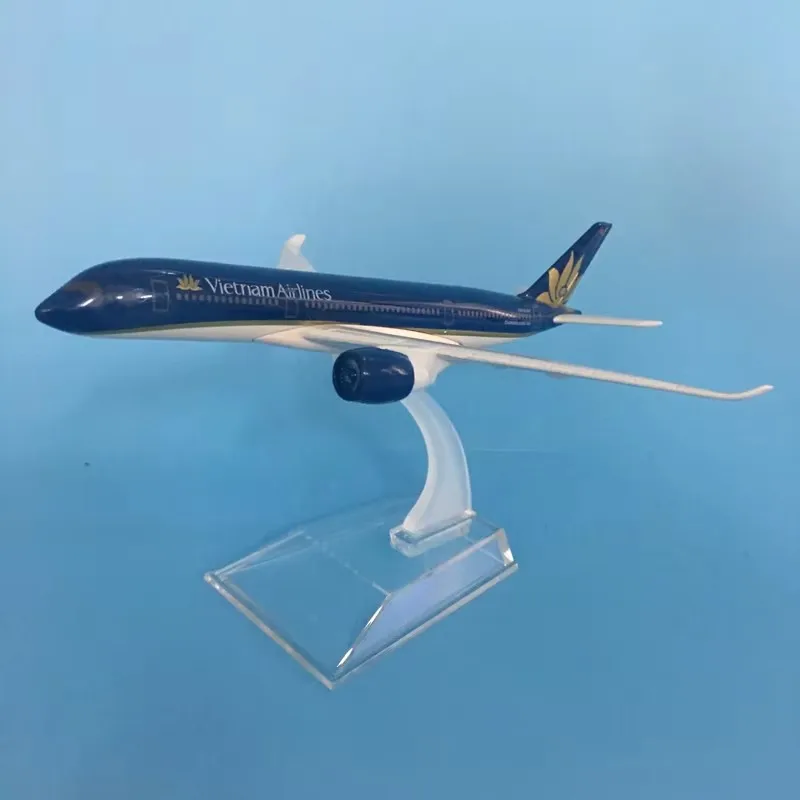 16 سنتيمتر سبيكة معدنية فيتنام B787 نموذج طائرة بوينغ 787 ايرباص الطائرات 1/400 مقياس يموت الصب نموذج طائرة غرفة الديكور هدية