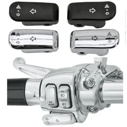 Turn Signal Switch Extension Caps for Harley Davidson Softail Slim Touring Trike VRSC V-Rod Dyna FXD FXST FLST Sportster XL XR