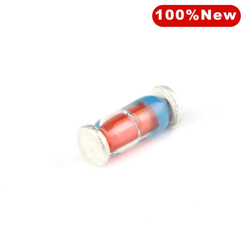 Imagem -02 - Diodo Zener Smd Ll4148 Zmm5v1 3v0 3v3 3v9 4v7 5v1 7v5 8v2 10v 12v 15v 16v 18v 20v 24v Ll41 3.3v 33v 43v 47v 15 2500 Peças v