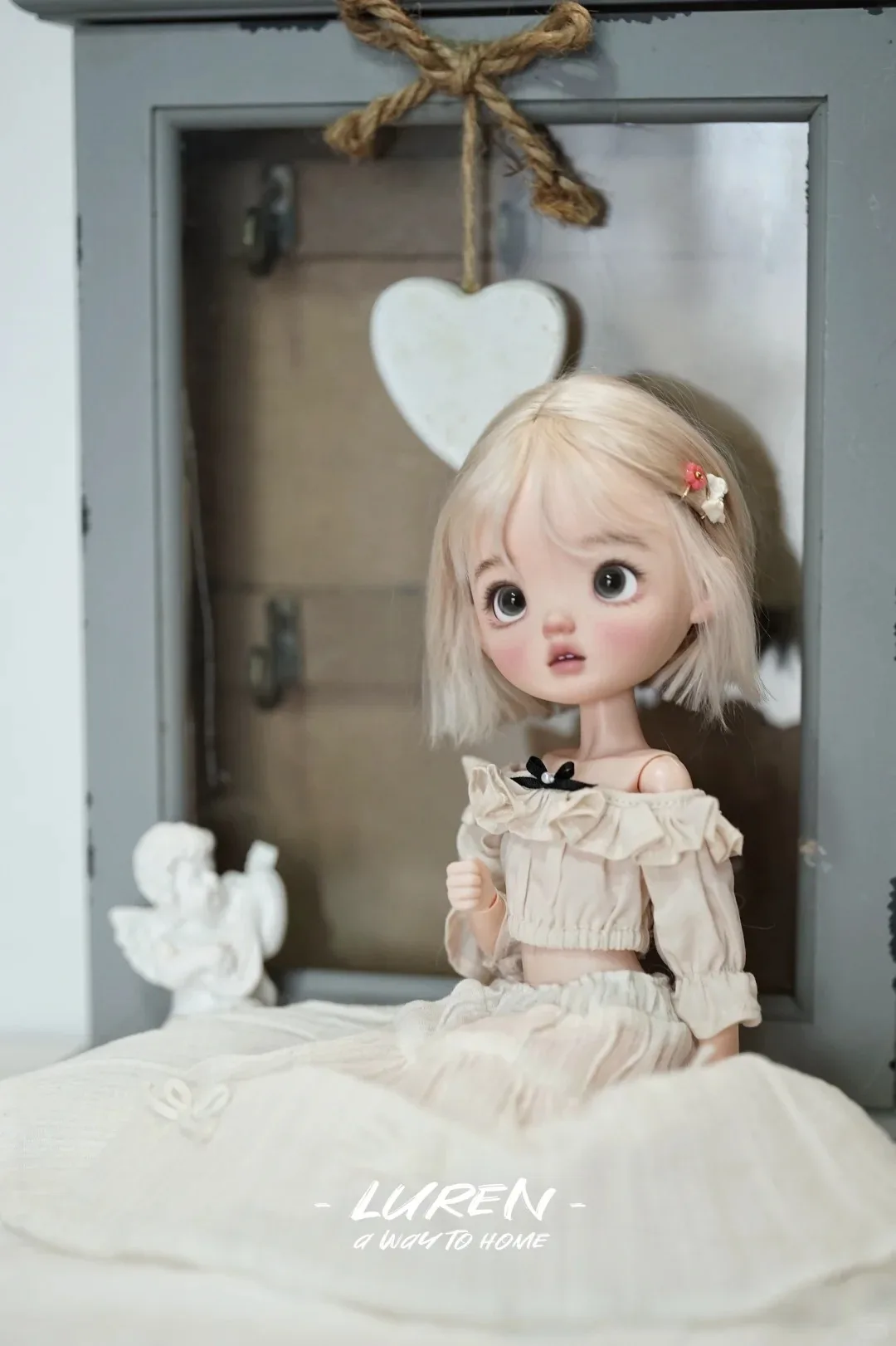 ตุ๊กตา SD BJd ใหม่ ขนาด 1/6 ตุ๊กตาเด็กผู้ชาย นิโม เรซิ่น หูใหญ่ ของขวัญ งานศิลปะ โมเดลของเล่น แต่งหน้าเองได้ ของขวัญ จัดส่งฟรี
