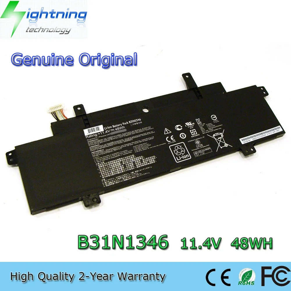 New Original B31N1346 11.4V 48Wh Laptop Battery for Asus Chromebook C300MA-BBCLN12 C300SA-FN005 C301SA-R4028