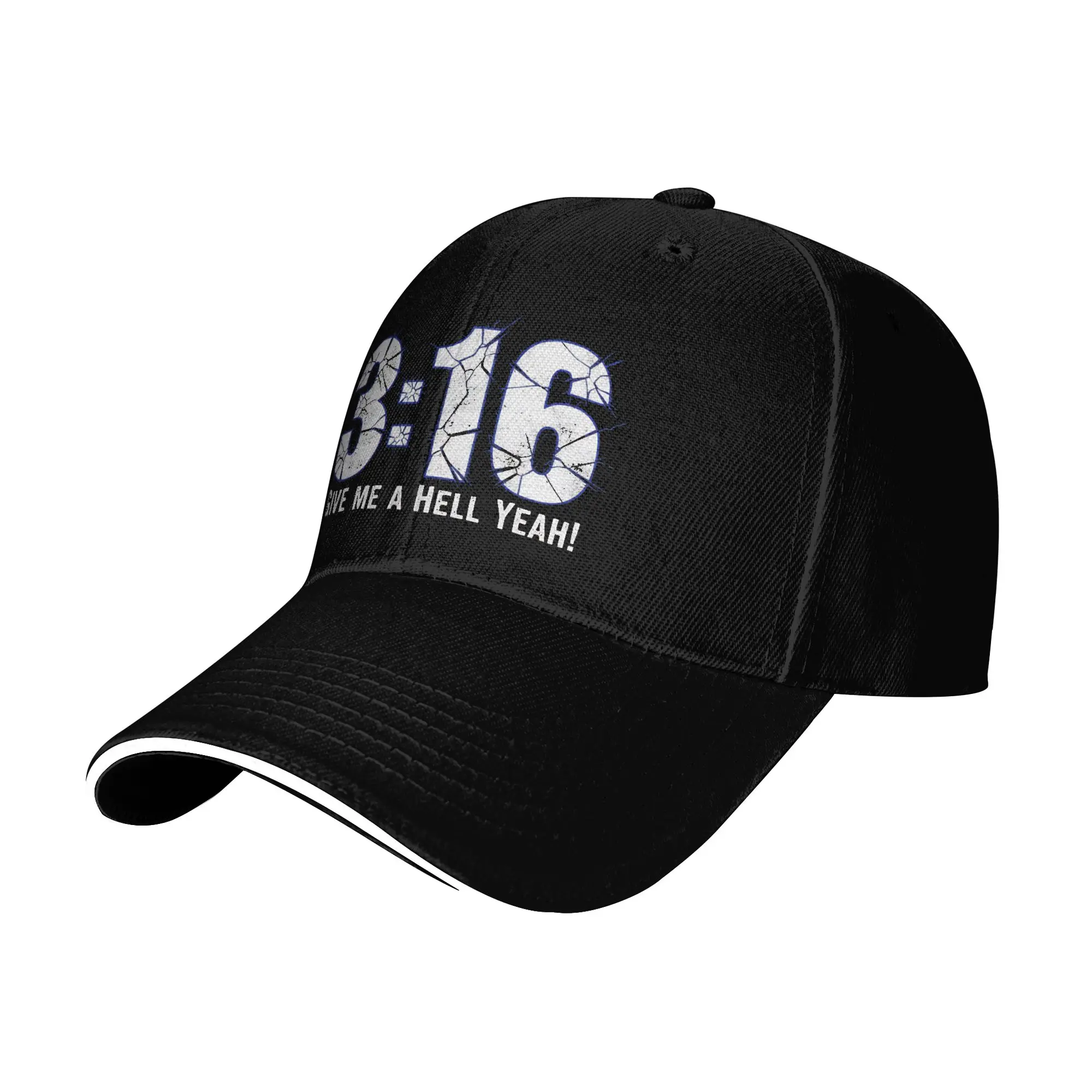 Spring Stone Steve Austin Cold 3:16 Baseball Cap Kpop Rock Custom DIY Sun Trucker Hat Unisex-Teens High Quality Snapback Cap