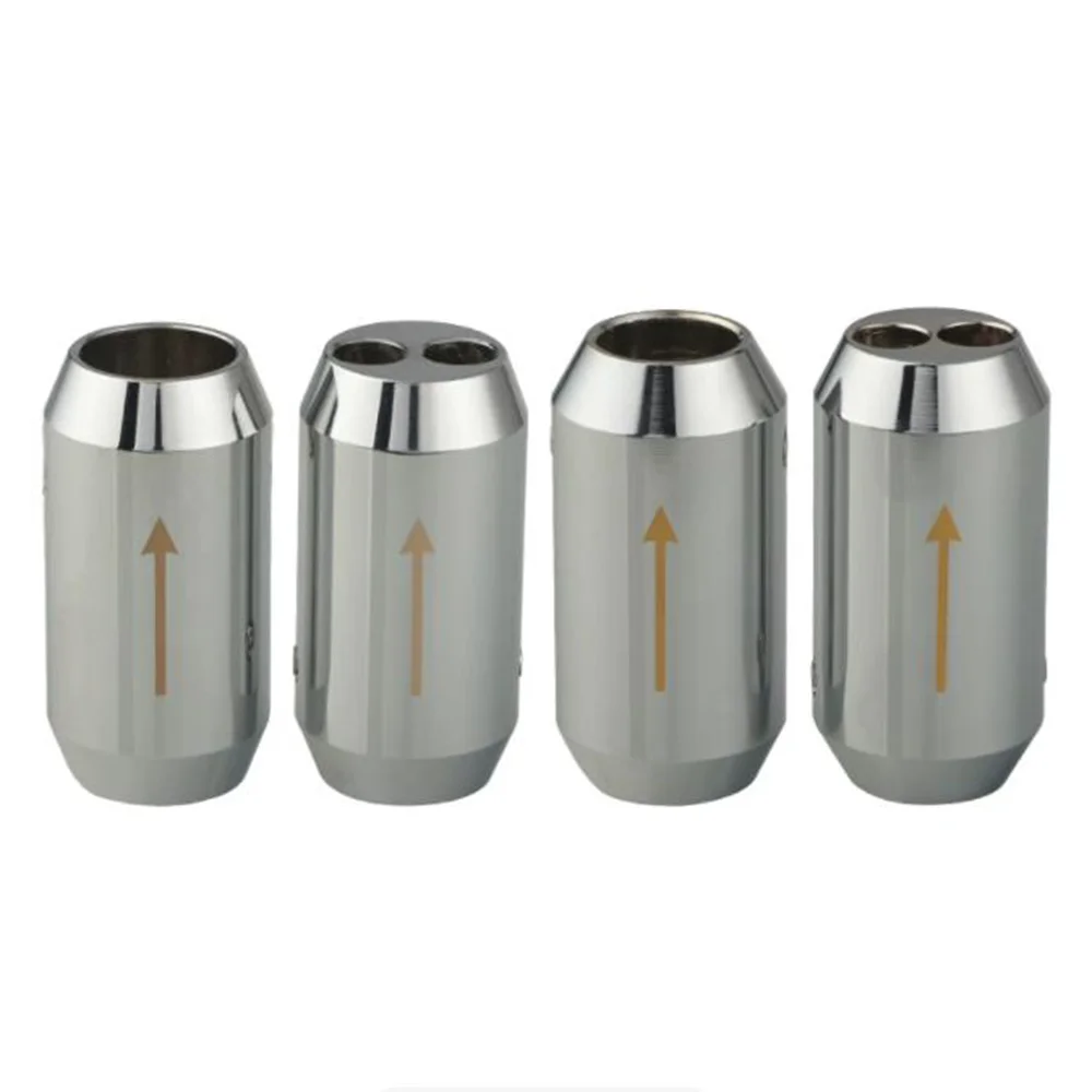 HiFi 4PCS Aluminum Alloy Speaker Banana Plug Cable Wire Splitter Y Pant Boot Speaker Line Splitter Sleeve
