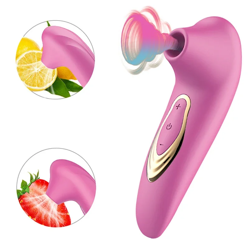 Sucker Clitoris Powerful Sucking Vibrator Female Clit Nipple Oral Vacuum Stimulator Massager Sex Toys Adults Goods for Women