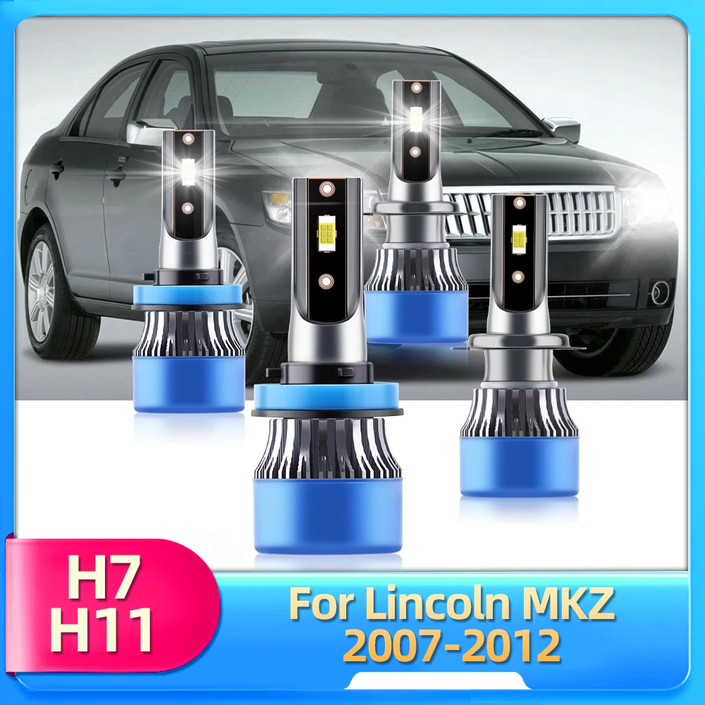 

LSlight 15000Lm Beam H7 H11 Auto Led Headlight White Car Bulbs Headlamp Lights Fit For Lincoln MKZ 2007 2008 2009 2010 2011 2012