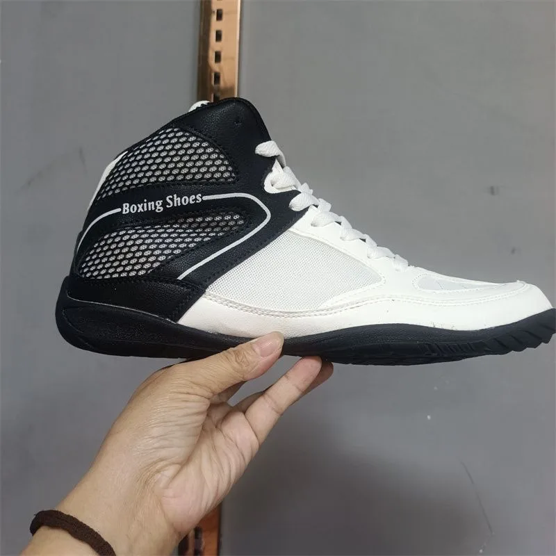 Professional Wrestling Sneakers for Men Good Quality Men Boxing Sport Shoes Breathable Comfortable Gym Training Shoe Men