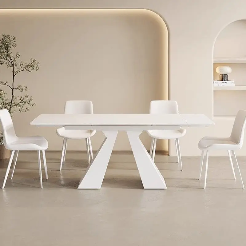 

Wood Luxury Dining Tables Modern Square Luxury Round Dining Tables Modern Space Saving Mesa Comedor Luxury Home Furniture