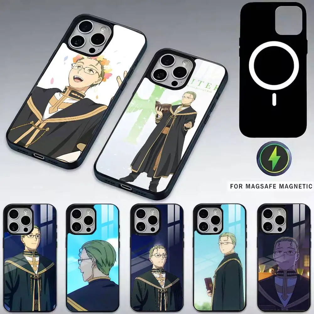 

Amine Beyond Journey's End h-Heiter Phone Case For iPhone17,16,15,14,13,12,11 Plus,Pro Magnetic For Magsafe Wireless Charging