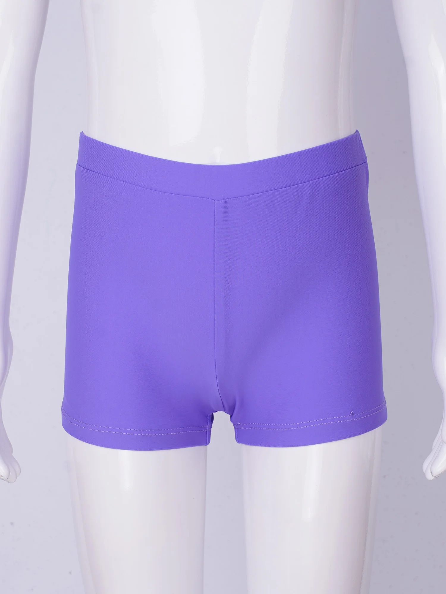 Meisjes Balletdans Shorts Broek Hoge Stretch Strand Zwemmen Shorts Effen Trainingsbroek Fitness Broek Kids Kleding