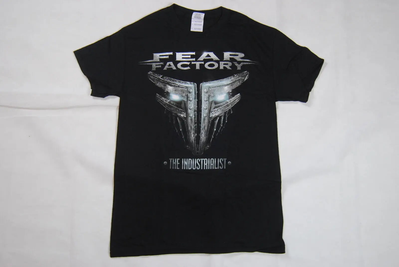 FEAR FACTORY INDUSTRIALIST T SHIRT SMALL NEW OFFICIAL DEMANUFACTURE OBSOLETE