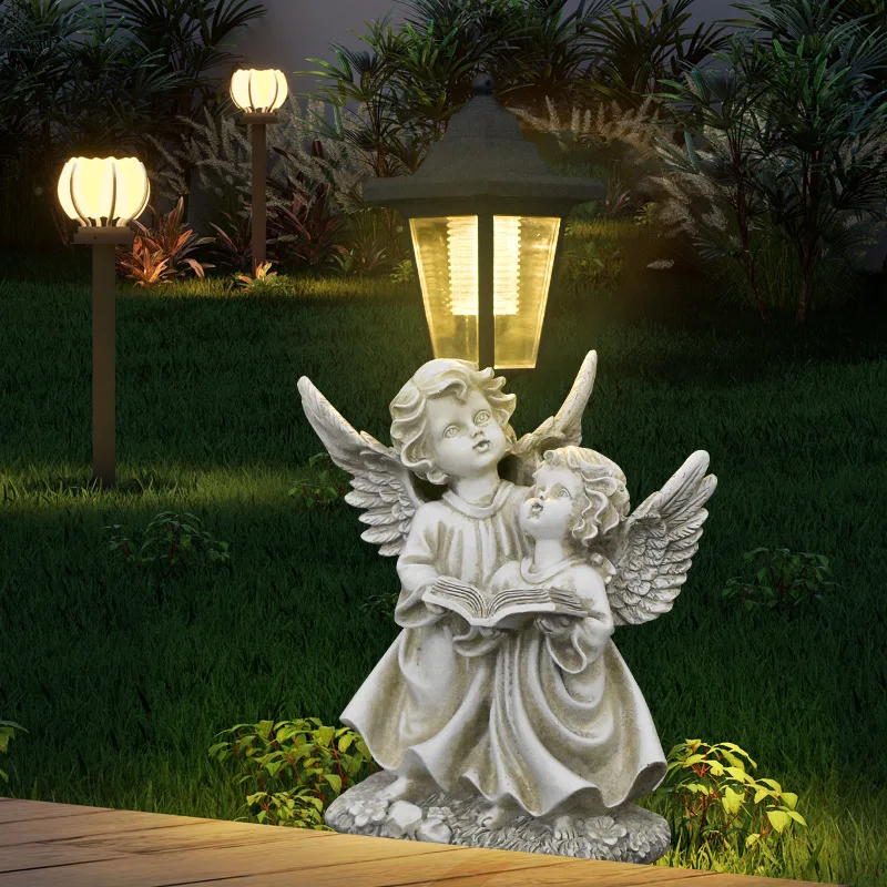 

Декоративные предметы из смолы Solar Angel Girl для наружных террасов, балконов, дворов, газонов и домашних проживания в семье.