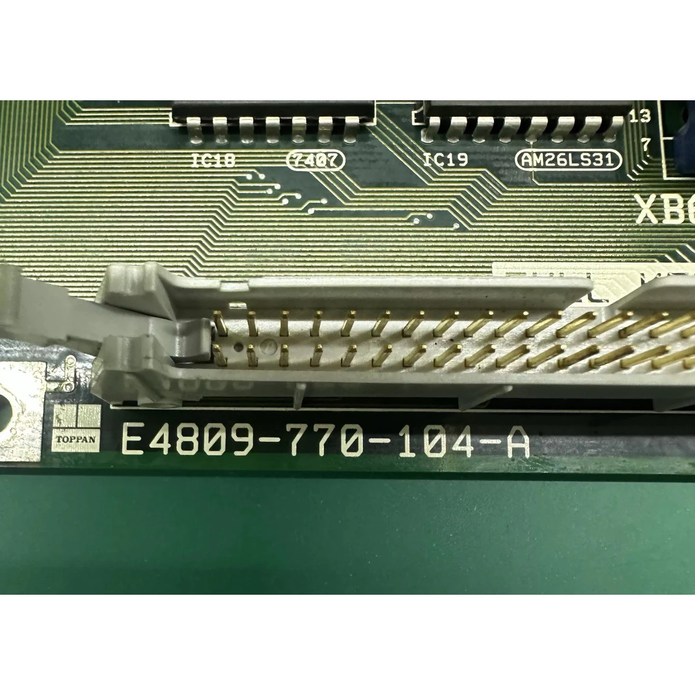 E4809-770-104-A 1911-2352 Panel de control