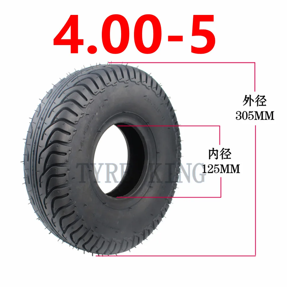 4.00-5 Elderly Scooter Wheel Tyre Mini MOTO Car Electric Scooter Tire Special Walking 4.00-5 Inch Tire Inner and Outer Tyre