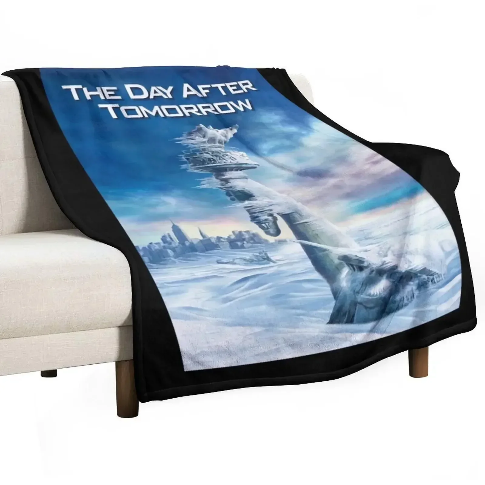 The Day After Tomorrow Throw Blanket Custom funny gift Blankets For Sofas Blankets For Bed Retros Bed Blankets