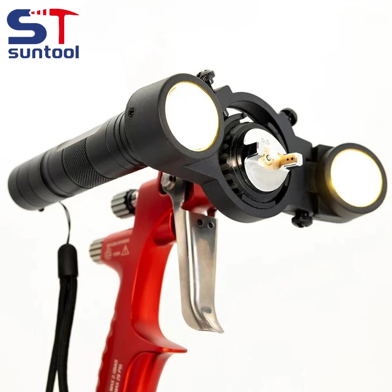 

Suntool Spray Gun Light Airbrush Light Spray Paint Fill Light Universal Spray Gun Adjustable Size Lighting Searchlight