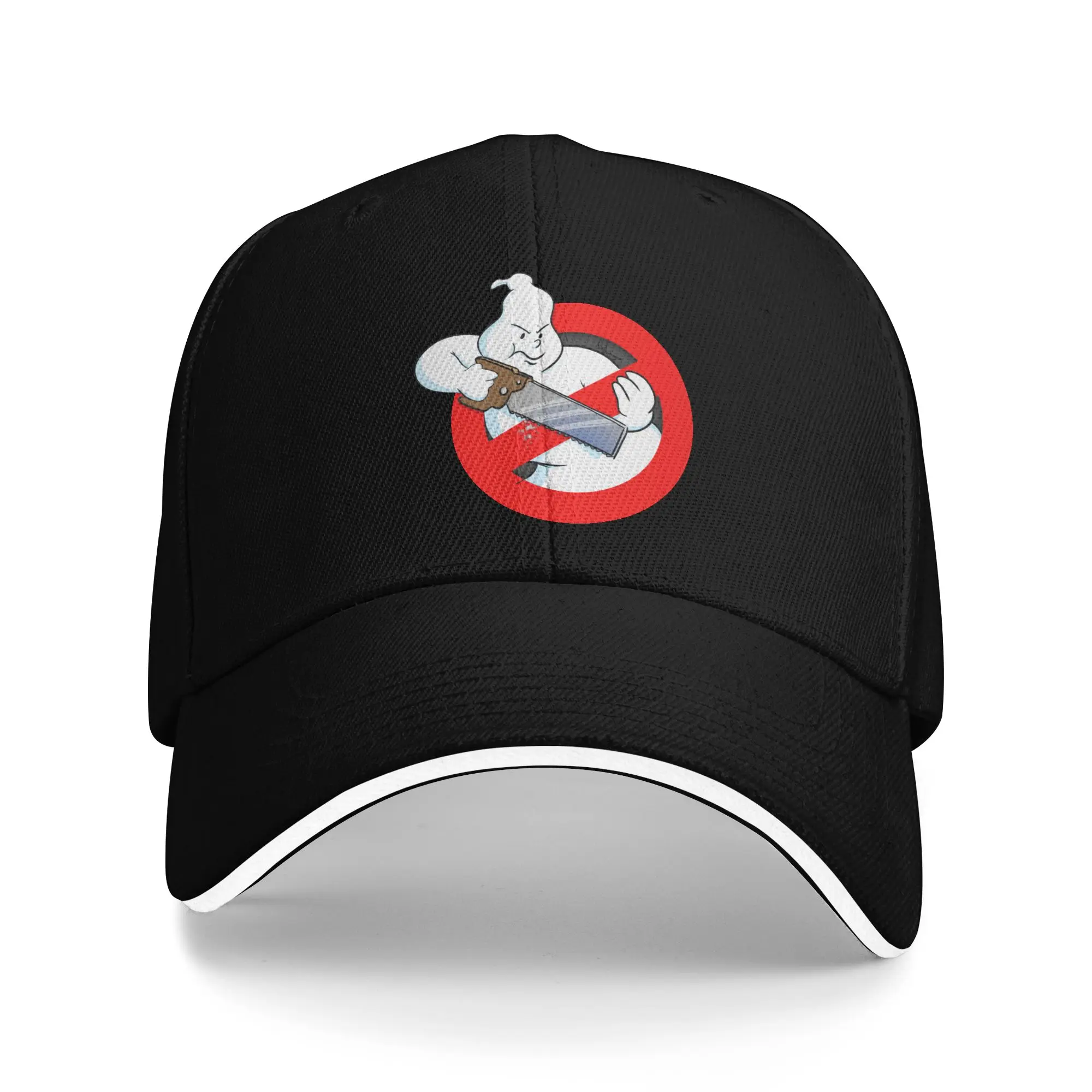 Custom Punk Ghosts Busters Baseball Cap Men Women Adjustable Comedy Film Monster Dad Hat Sun Protection