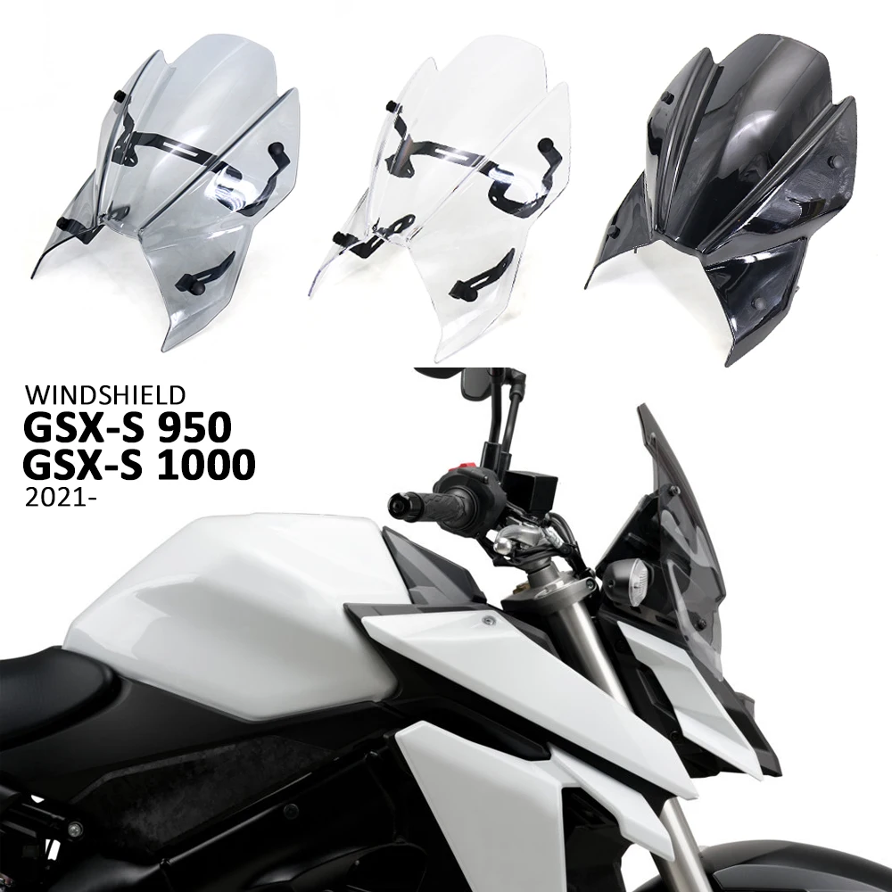 

Motorcycles New Accessories Windshield Windscreen Air Wind Deflector For SUZUKI GSX-S 950 GSXS 1000 GSX-S950 GSX-S1000 2021 2022