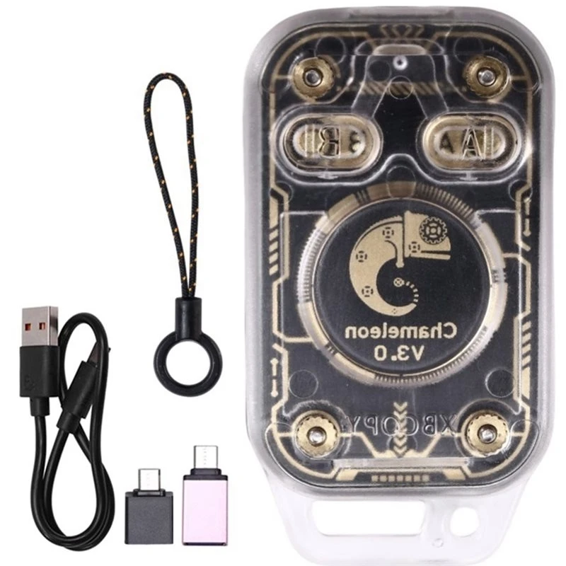 T24C NFC Reader Writer Chameleon V3.0 RFID Smart Card Emulator ID IC 125Khz 13.56Mhz Smart Chip Reader Card Tag Copyer Copier