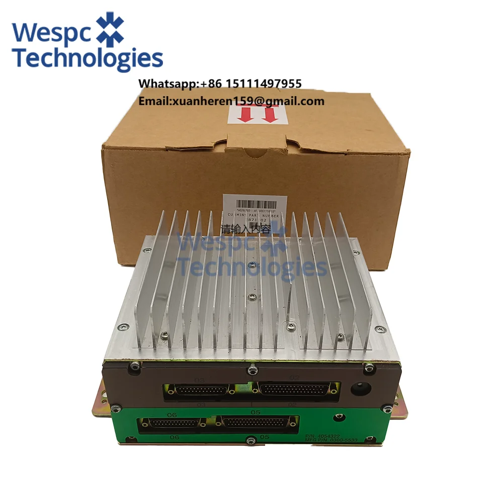 New Original QSK60 Engine ECM Marine 2871202 Spare Parts Genset Electronic Control Module ECU Metal 1 Year Warranty