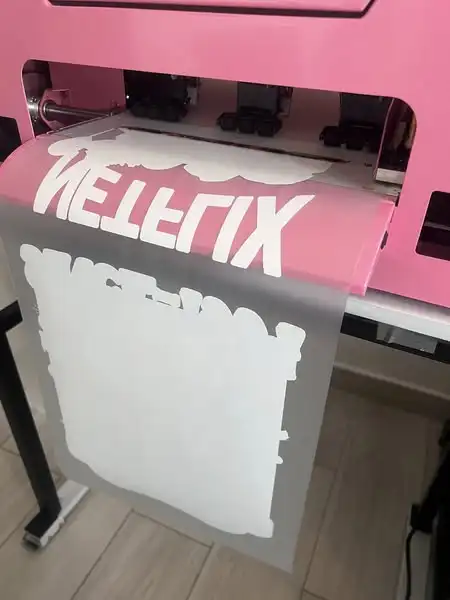 XP600 Pink A3 Pro DTF Printer | DIY Heat Transfer Machine with Cutter for Entrepreneurs & Hobbyists