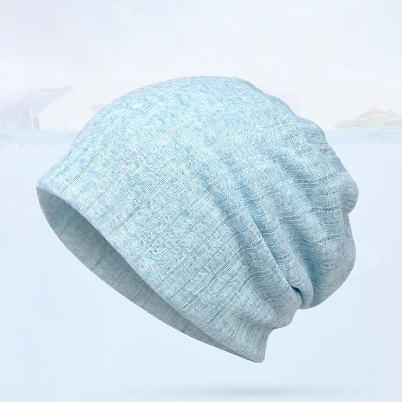 

Spring And Summer Thin Section Bag Head Brimless Cap Female Breathable Hat