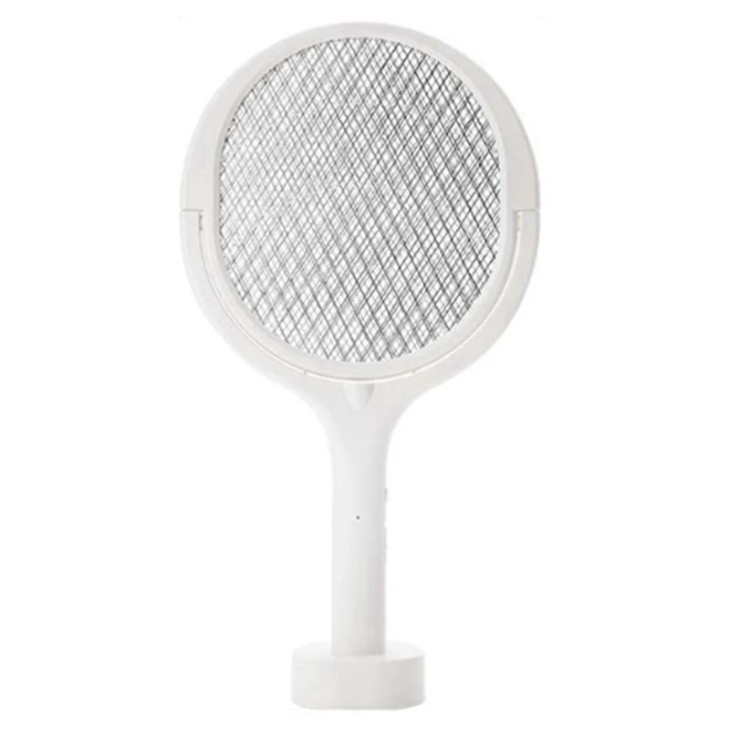 Elétrico USB recarregável Fly Swatter, Multifunções Mosquito e Bat, 3500V, 5in 1