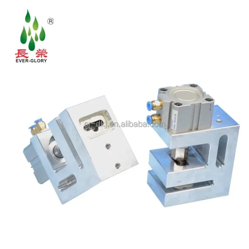 Pneumatic Sombrero Hole Punch Machine For Stand Up Pouch High-Speed 260/min Aluminum Alloy Japan Die Steel