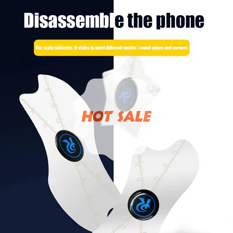 Mobile Phone Pad Laptop Screen Separating 0.1mm Steel Opening Pry Tools Curved Screen Ultra Thin Metal Opening Tool