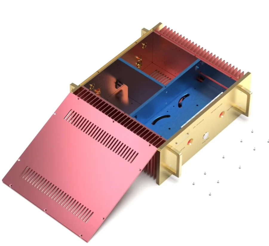 لا دراسة ردود الفعل السلبية/نسخة دارتزيل NHB108 مكبر كهربائي لتقوم بها بنفسك الهيكل 440x330x160mm