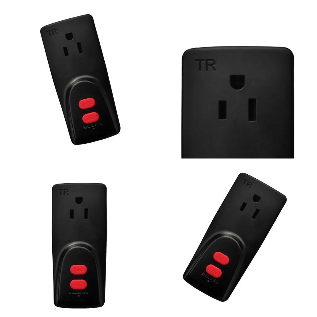 

652F Leakage Detection Socket Residual Current Protections RCD Plug